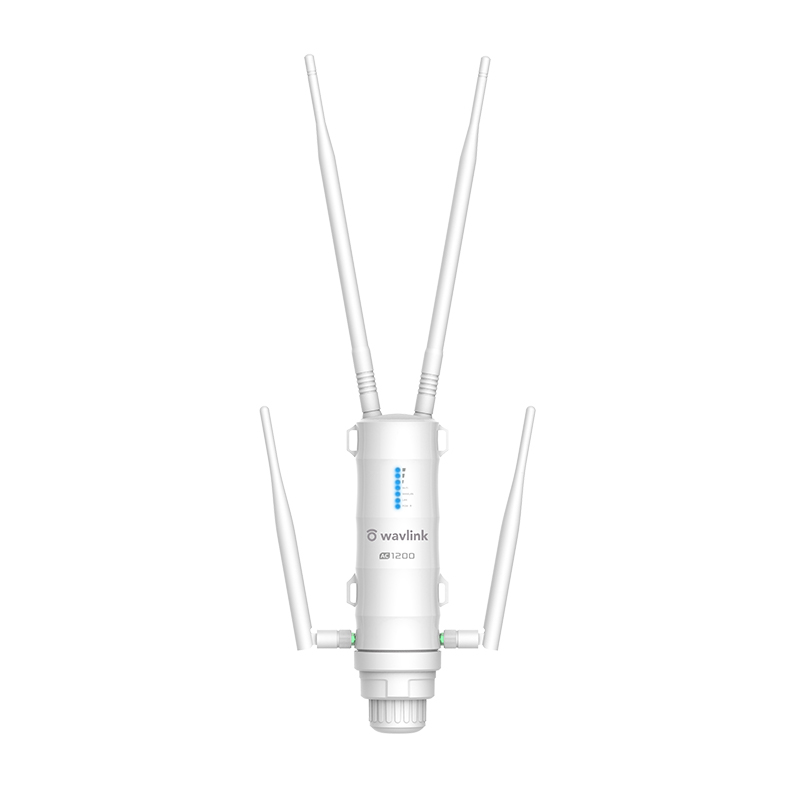 WING 12M – AC1200 Dual-band High Power Outdoor Wireless AP/Range Extender/Mesh with Passive POE and High Gain Antennas