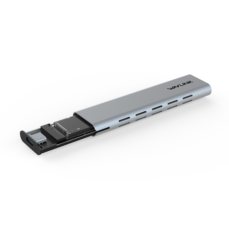 USB-C to M.2 SSD Enclosure Max. 10Gbps Data Transmission 4