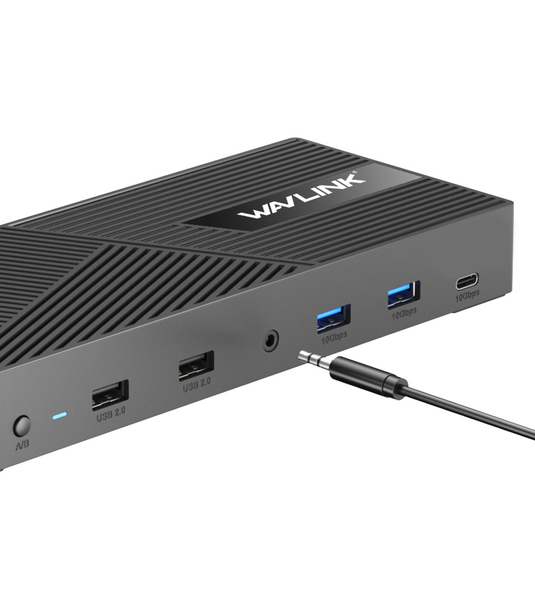 USB-C 10G Triple 4K Display KVM Docking Station With Dual