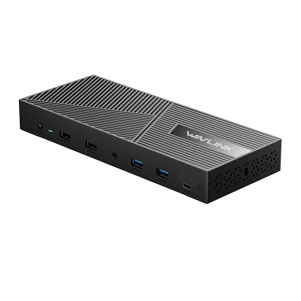 USB-C 10G Triple 4K Display KVM Docking Station With Dual 100W Power Delivery