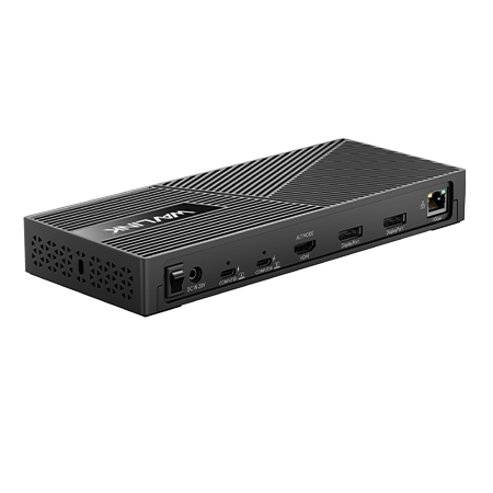 USB-C 10G Triple 4K Display KVM Docking Station With Dual 100W Power Delivery