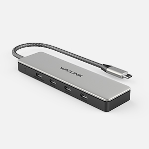 Anker Aluminum USB C Hub Adapter with 4 USB 3.0 Ports 