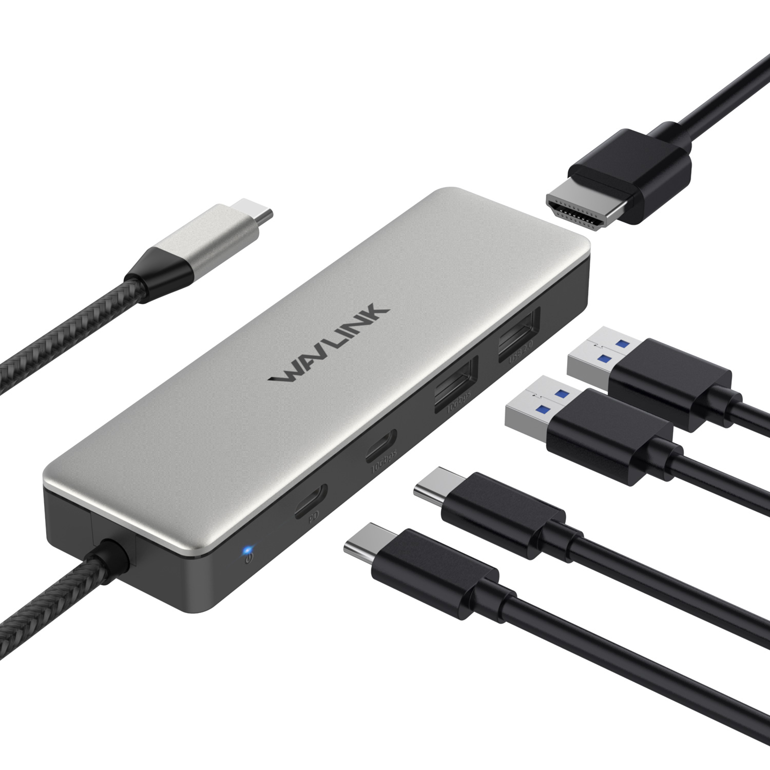 USB-C 4K@60HZ HDMI 10G Hub with 85W Upstream Charging  4