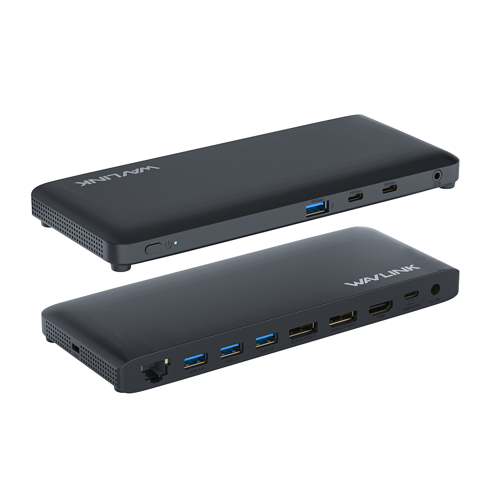 USB-C 10G Triple Display Docking Station With Power Delivery up to 65W 4