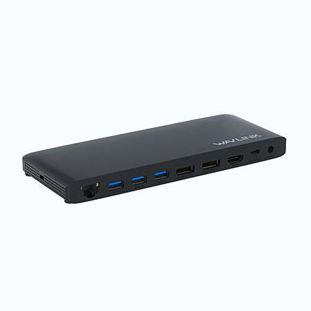 USB-C 10G Triple Display Docking Station With Power Delivery up to 65W