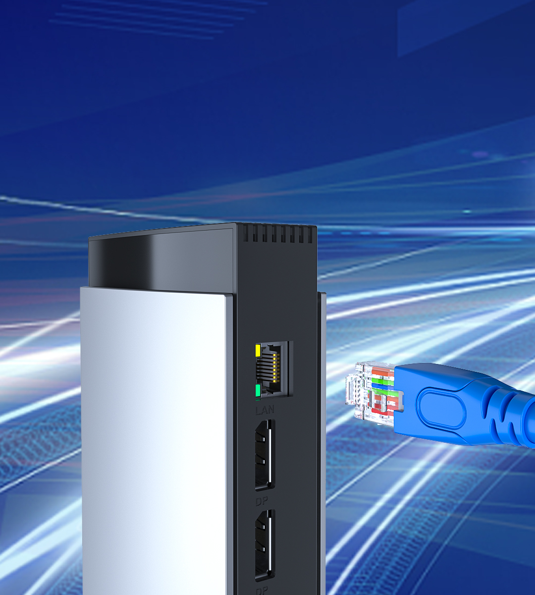 USB-C PD3.1 Triple Display 11-in-1 MST Aluminum Docking Station