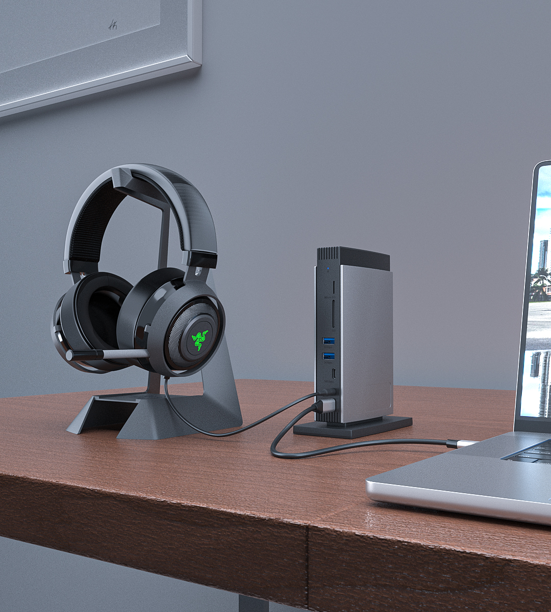 USB-C PD3.1 Triple Display 11-in-1 MST Aluminum Docking Station