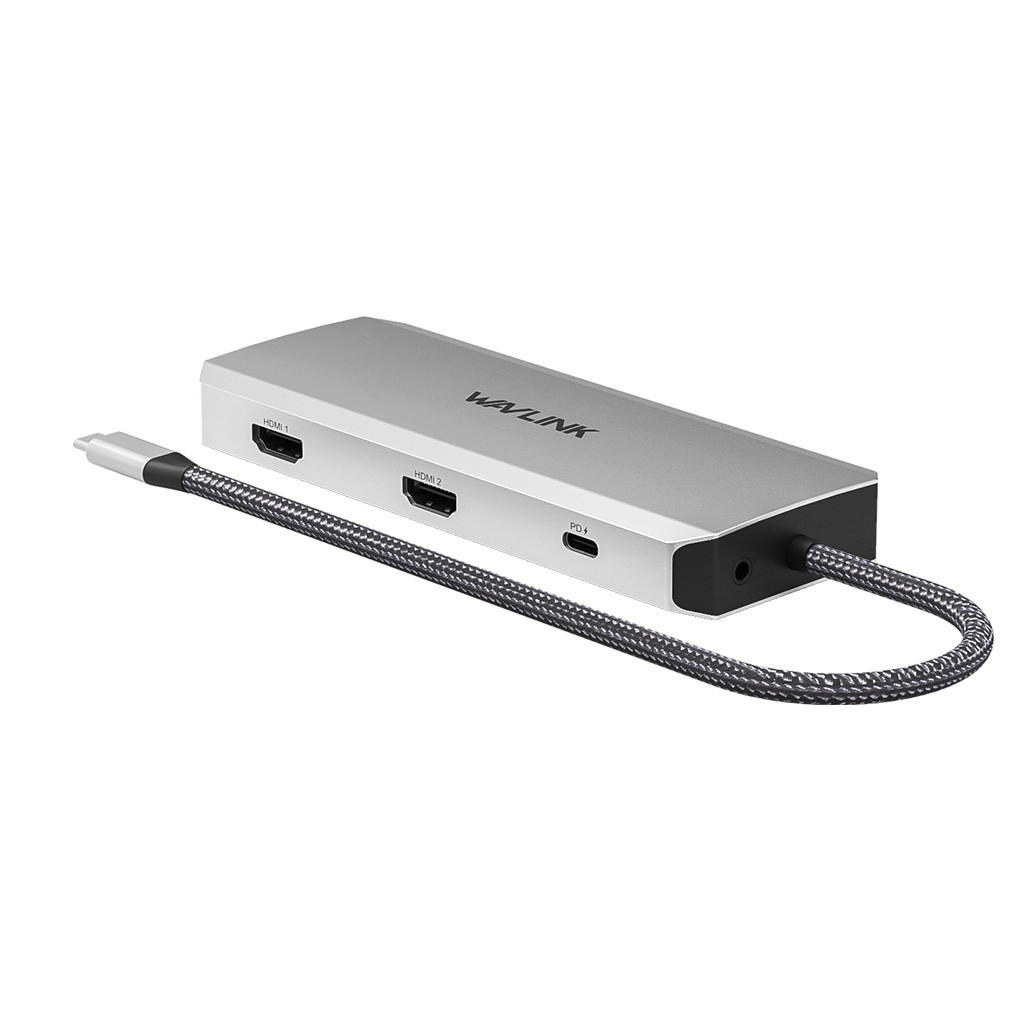USB-C Triple Display 12-in-1 Dock Supporting USB Power Delivery 4