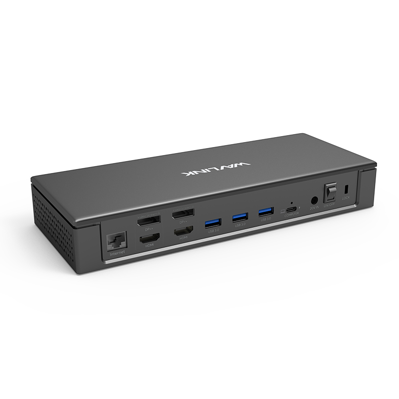 11-in-1 Wireless & USB-C Docking Station with Dual Displays and 100W Power Delivery