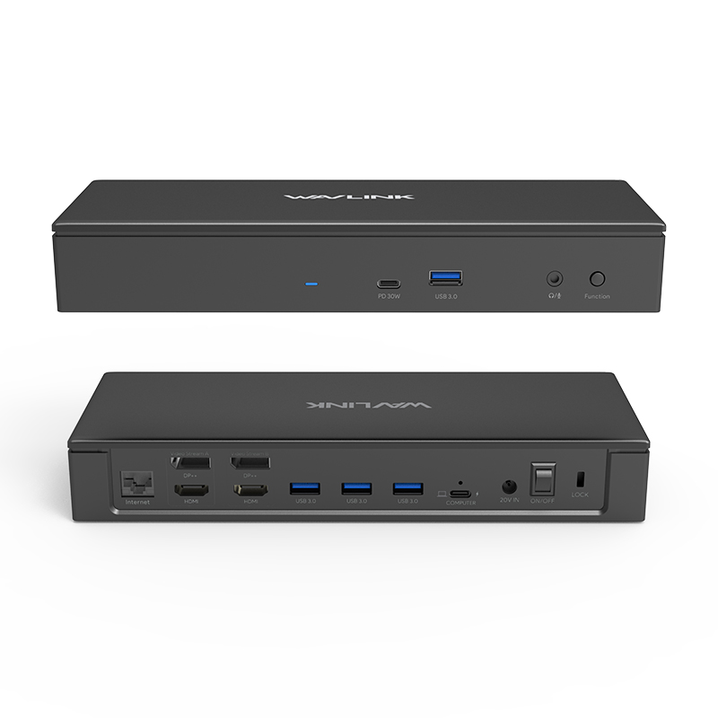 11-in-1 Wireless & USB-C Docking Station with Dual Displays and 100W Power Delivery 4
