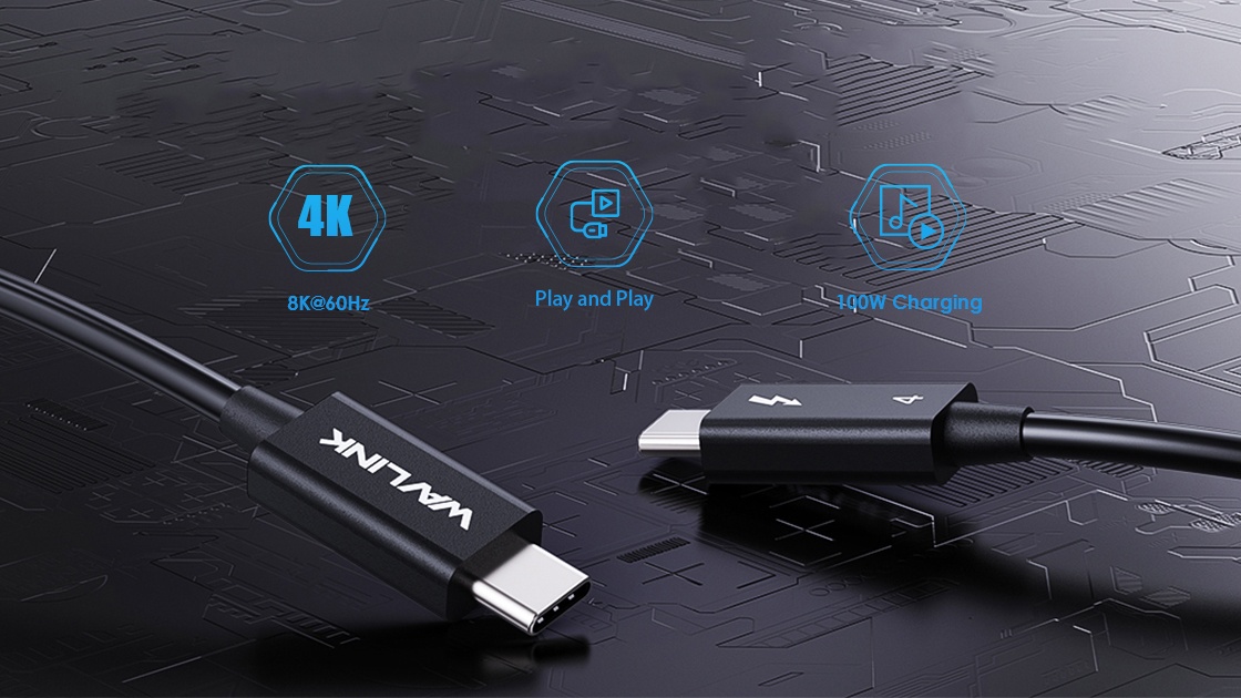 Station D'accueil Thunderbolt 5 12-en-1 WAVLINK - Transfert 120 Gbps, 140 W PD, Ports Ethernet 2.5G, USB-A, SD 4.0 - Écrans Jusqu'à 8K