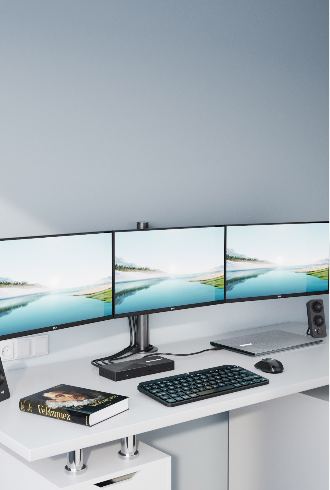 WAVLINK USB-C HDMI and DisplayPort Triple Display 4K@60Hz 13-in-1