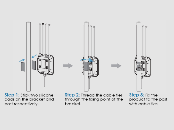 WAVLINK WiFi6 Outdoor Access Point, Dual Band 2.4G+5G AX3000 Long