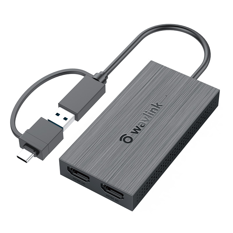 USB3.0-USB-C转双HDMI显示适配器 1