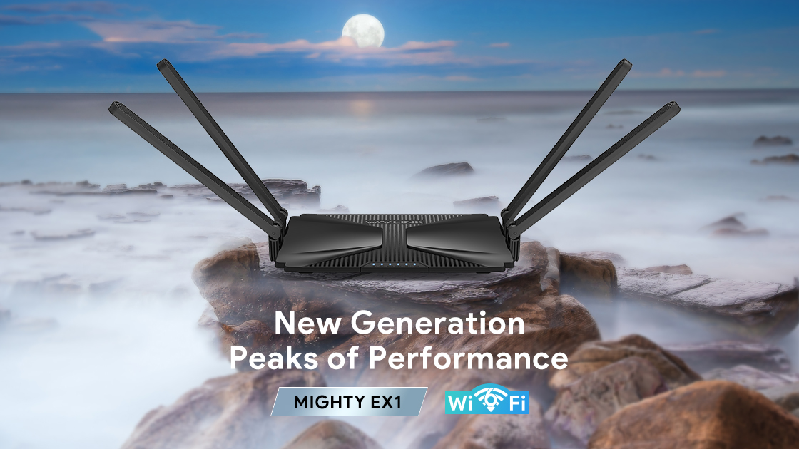 MIGHTY EX1 - WAVLINK WiFi 6 AX3000 Dual-Band Super Router - Home and  Business Networking Equipment &Wireless Audio and Video Transmission  Equipment 