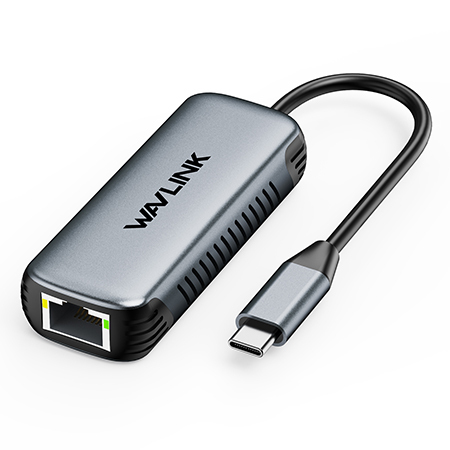 睿因 USB-C 转 5Gbps 网卡, 适用于笔记本，台式机，兼容Windows 10/11, MacOS 11及以上