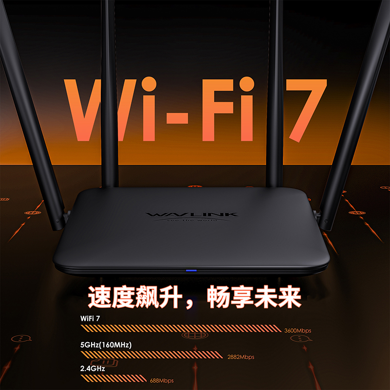 BE3600双频Wi-Fi 7游戏路由器（搭载4096-QAM技术，支持EverythingMesh/路由/AP/中继模式） 2