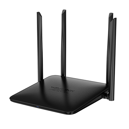 AC1200双频无线路由器（2.4G+5G），家用游戏千兆WiFi路由器，配备1个千兆WAN口、2个千兆LAN口，支持MU-MIMO、波束成形、LNA+PA（信号功率放大模组），兼容IPv6协议
