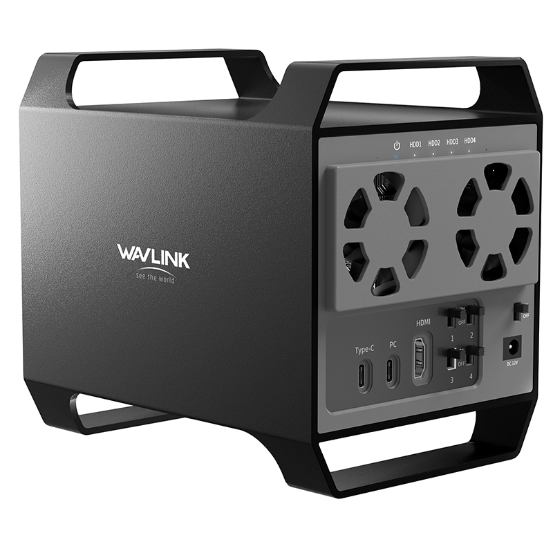 Quad Bay 3.5" SATA HDD Enclosure