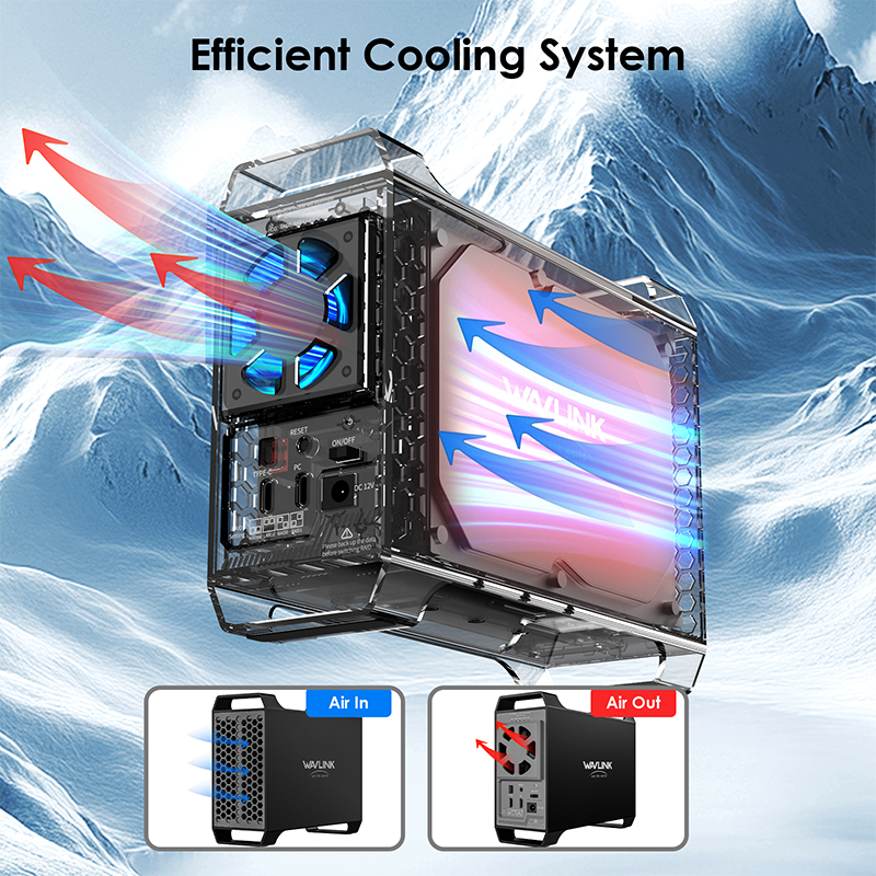 Dual-Bay Hard Drive Enclosure 3