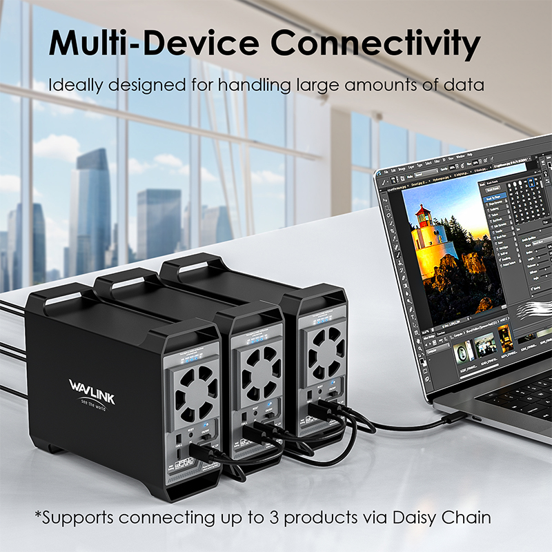 Dual-Bay Hard Drive Enclosure 5