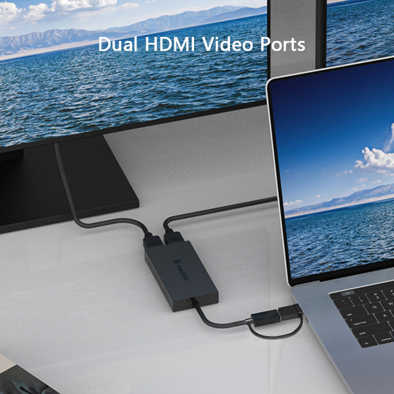 UG7602HC USB3.0/USB-C to HDMI Dual Display Adapter 2