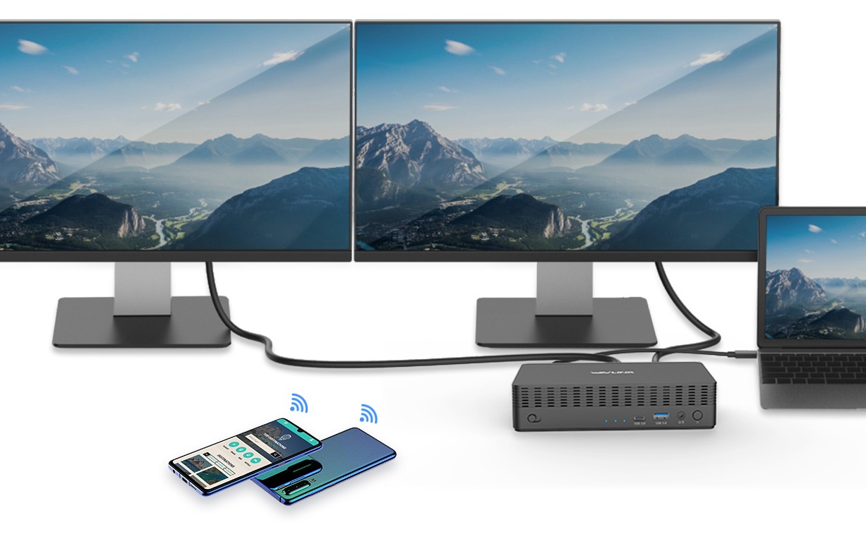 UG76PD1 Wireless 4K Display Docking Station with Power Delivery