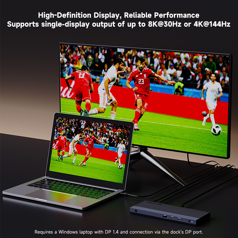 WL-UMD05MR: WAVLINK USB-C MST Docking Station, 12-IN-1 Triple Display Laptop Dock for M1/2/3/4/5 MacBook Pro/Air, 65W PD, DP+2HDMI, 4xUSB-A, 10G USB-C, Gigabit Ethernet 3