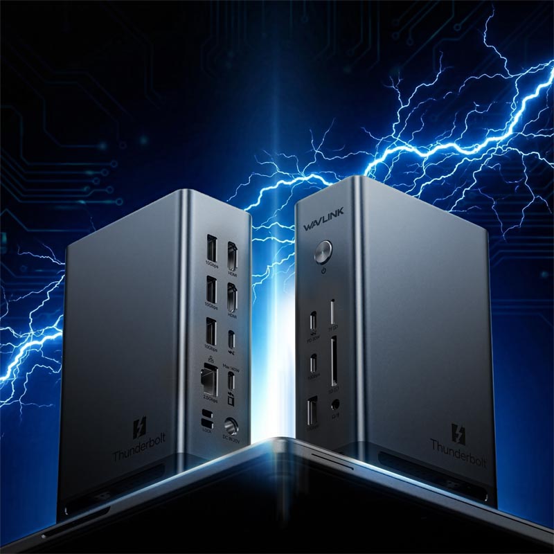 Thunderbolt&trade; 5 15-In-1 Quad Display M.2 Ultra Docking Station 3