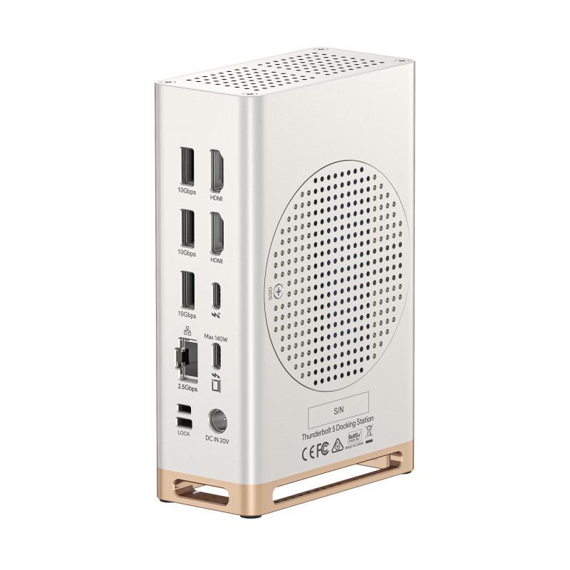 Thunderbolt&trade; 5 15-In-1 Quad Display M.2 Ultra Docking Station