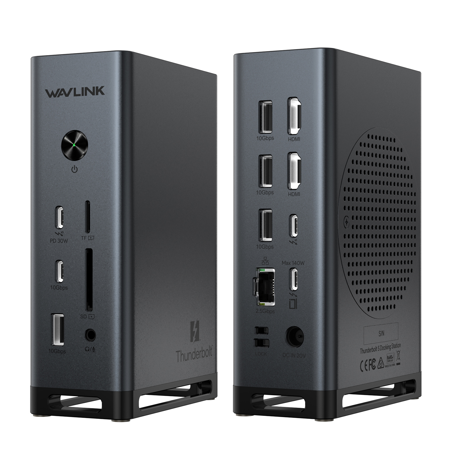 Thunderbolt&trade; 5 15-In-1 Quad Display M.2 Ultra Docking Station