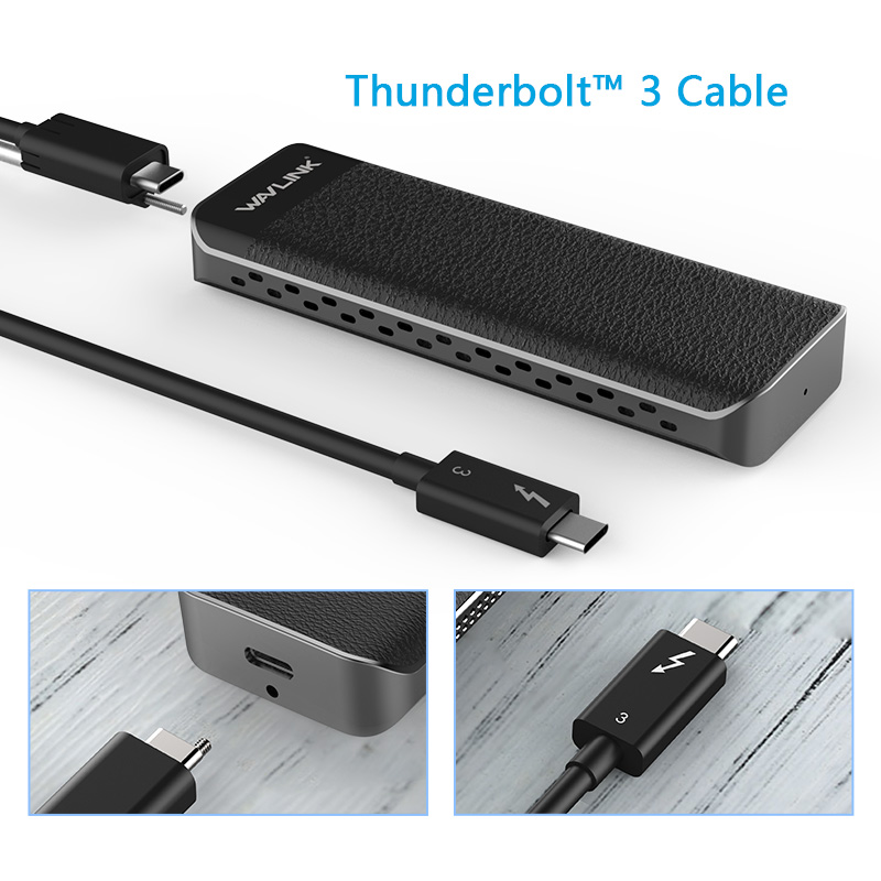 Thunderdrive II - UTE02 Thunderbolt™ 3 NVME External SSD Enclosure 3