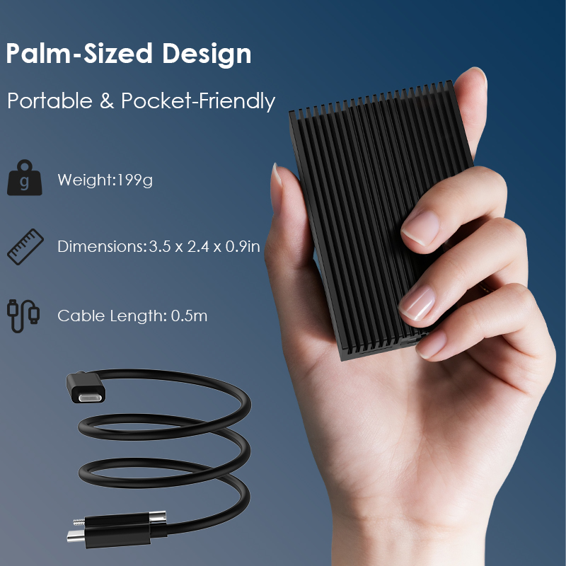 WL-NWU342G-black: WAVLINK 10G Ethernet Adapter for Thunderbolt 3/4/5 & USB4, Supports 10G/5G/2.5G/1G/100M/10M Adaptive Speed, Compact Aluminum Design, Includes 40Gbps USB-C Cable, for Mac, Windows, Linux, ChromeOS 5