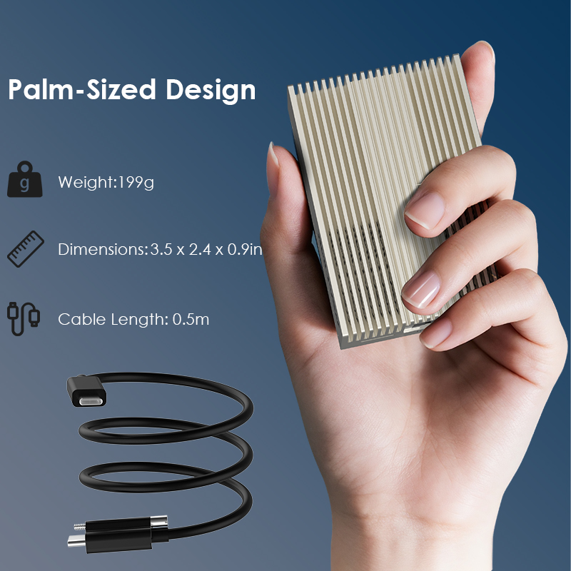 WL-NWU342G-silver: WAVLINK 10G Ethernet Adapter for Thunderbolt 3/4/5 & USB4, Supports 10G/5G/2.5G/1G/100M/10M Adaptive Speed, Compact Aluminum Design, Includes 40Gbps USB-C Cable, for Mac, Windows, Linux, ChromeOS 5