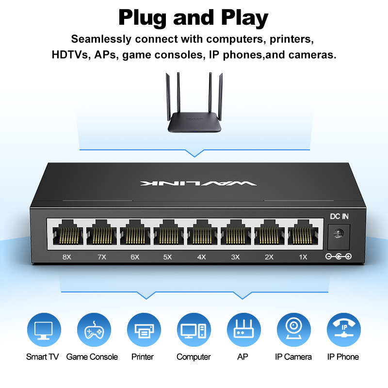 8-Port Gigabit Ethernet Switch 2