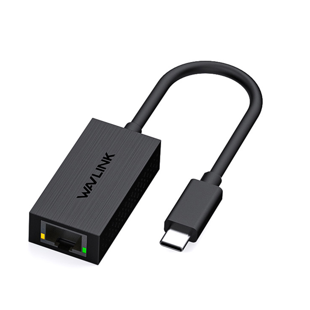 WL-NWU327GC: WAVLINK USB3.0 Gigabit Ethernet Adapter for USB-C Devices, Supports 1000M/100M/10M Adaptive Speed, Compact&Portable Design, for macOS, Windows 8/10/11
