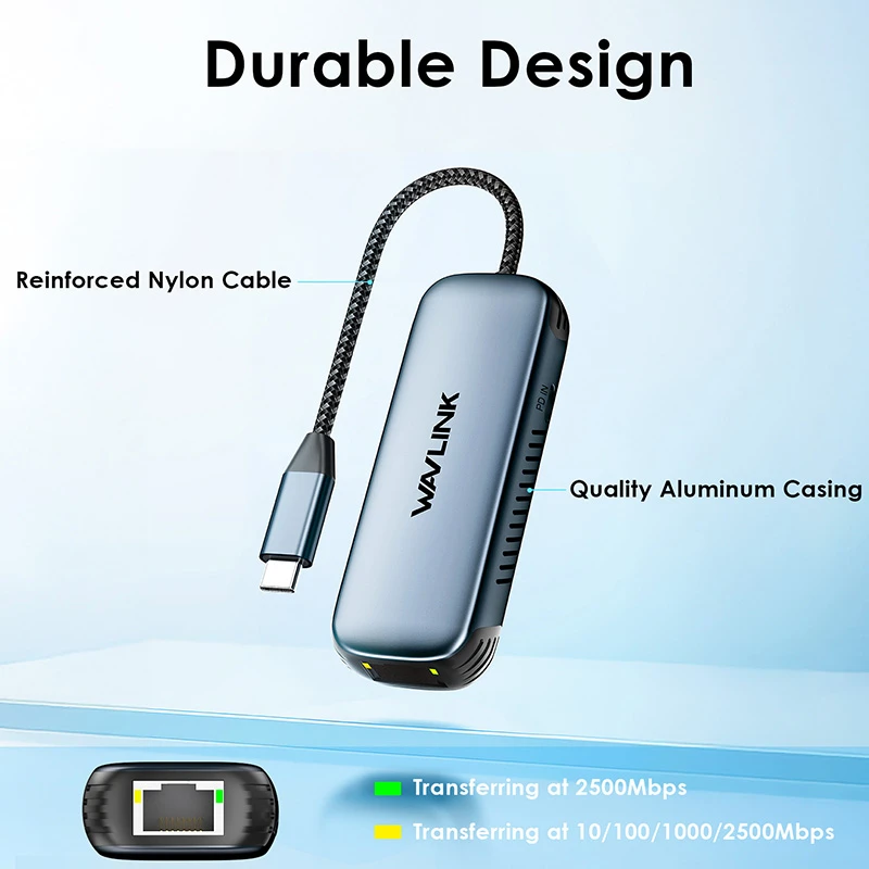 USB-C to 2.5Gbps Ethernet Adapter 2
