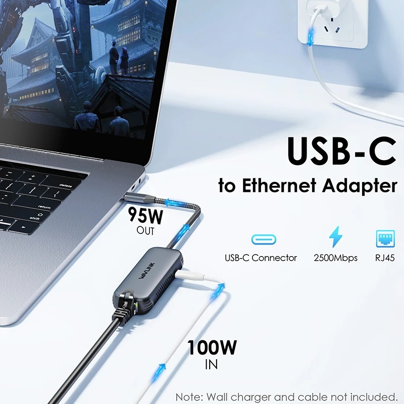 USB-C to 2.5Gbps Ethernet Adapter 3