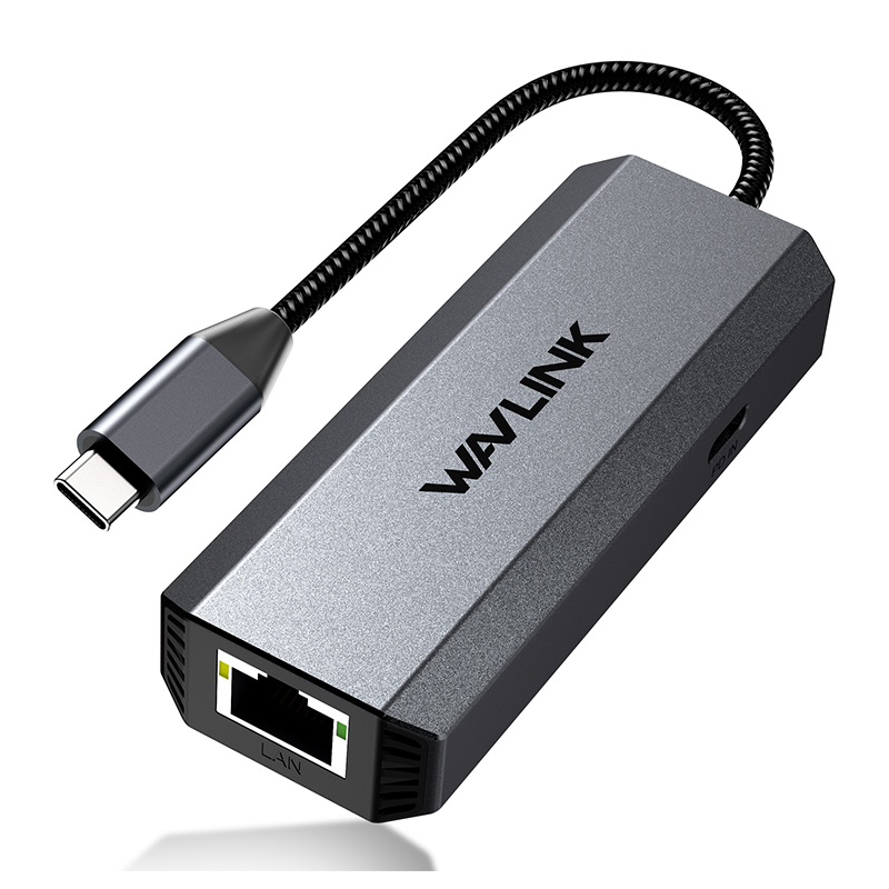 WL-NWU331GD: USB-C to 2.5Gbps Ethernet Adapter