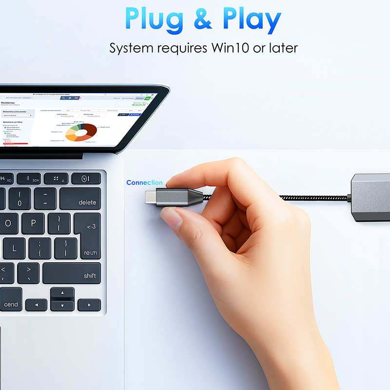 WL-NWU331GD: USB-C to 2.5Gbps Ethernet Adapter 5