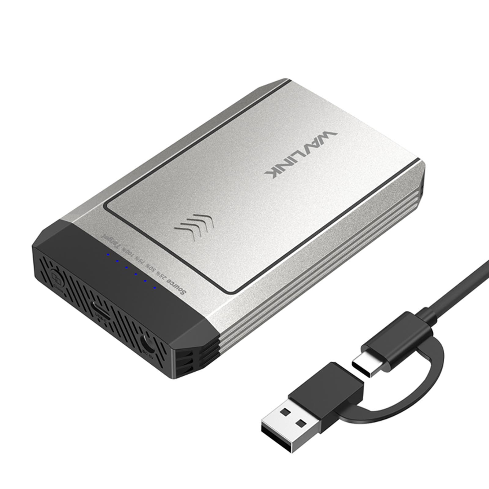 USB-C 10Gbps双M.2 SSD硬盘盒