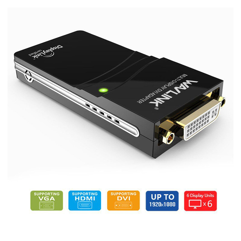 UG17D1 USB 2.0 to VGA/DVI/HDMI Video Graphic Adapter 3