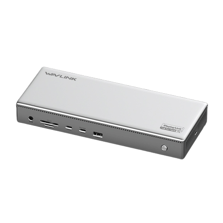 WavLink  USB-C Quad Display Docking Station - 100W PD, Dual HDMI 4K@60Hz, Gigabit Ethernet (2025 Certified)