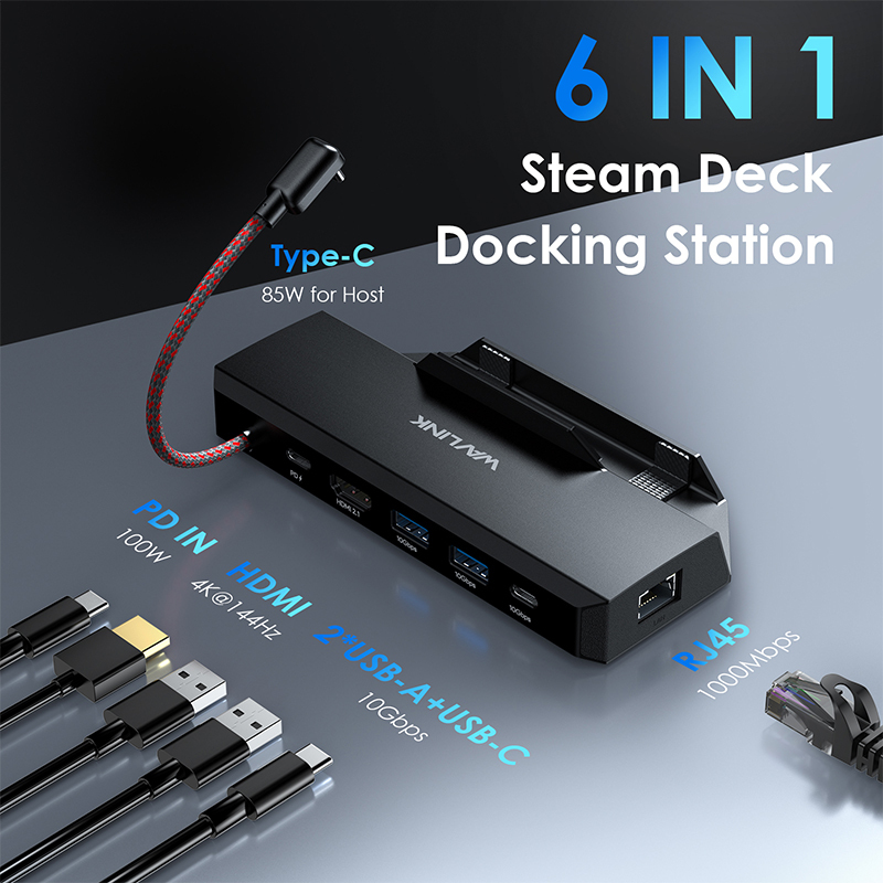 6-in-1 Steam Deck/ROG Dock 3