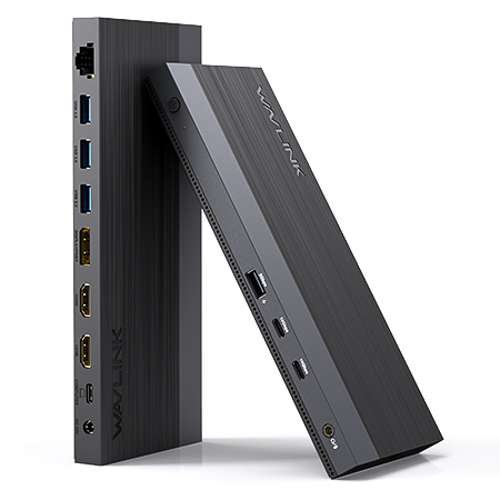 WAVLINK 13-in-1 USB-C Triple Display Docking Station: 8K Output, 100W PD & 10Gbps