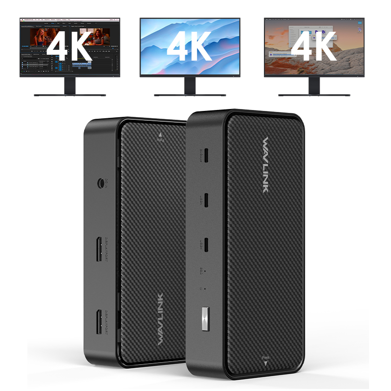 5-in-1 USB4 8K Dock with 20Gbps M.2 NVMe SSD Enclosure 2