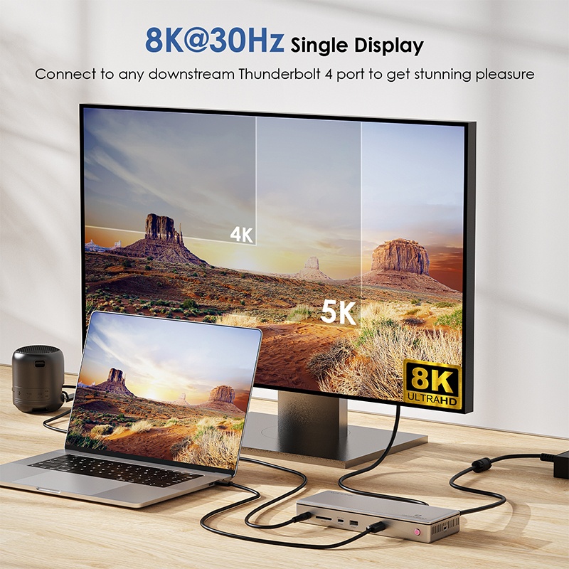 12-IN-1 Thunderbolt&trade; 4 Docking Station 5