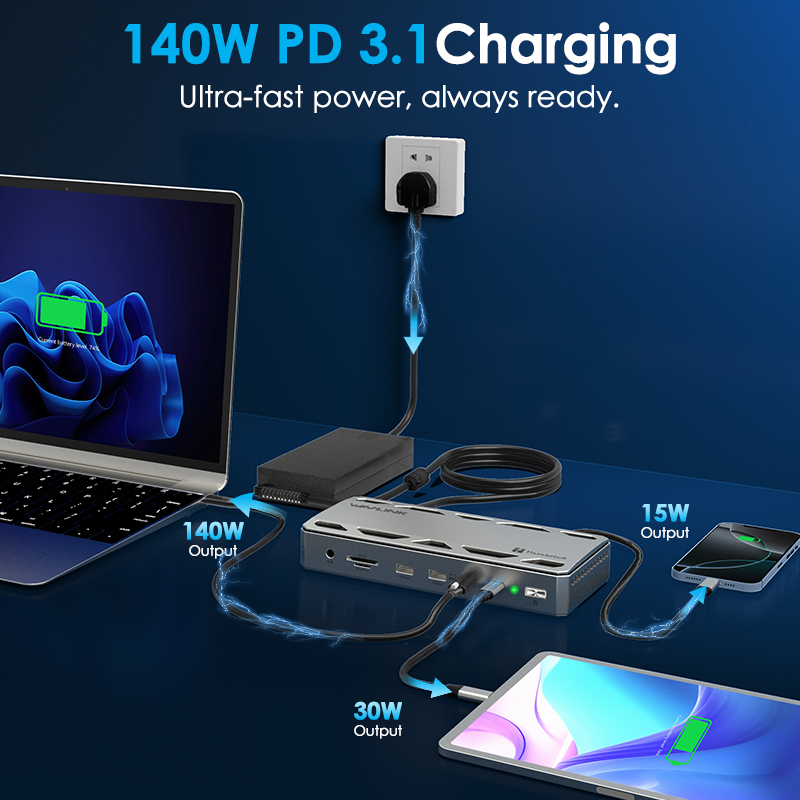 Thunderbolt 5 Multi-Port High-Performance Docking Station 5