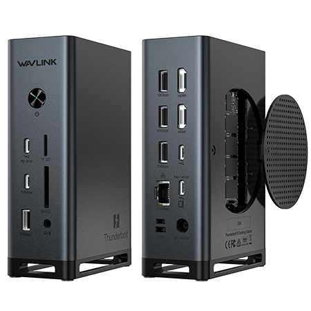 Thunderbolt&trade; 5 15-In-1 Quad Display M.2 Ultra Docking Station