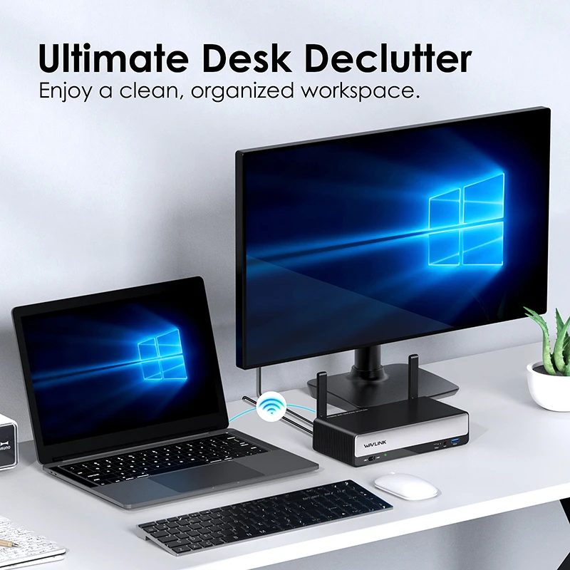 10-in-1 Dual Display Wireless Docking Station 2